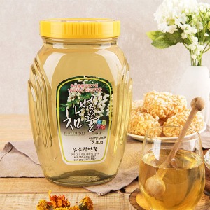 [무주참꿀] 산들벗무주참벌꿀 아카시아꿀 2.4kg