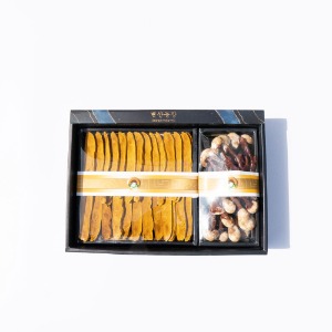 [변산농장] 국산 장수상황버섯 200g 절편 특상품 선물세트(+녹각영지버섯80g)