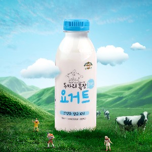 [무지개영농조합법인] 두마리목장 플레인요거트450ml