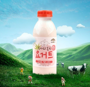 [무지개영농조합법인] 두마리목장 딸기요거트450ml