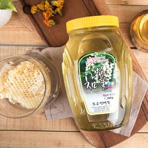 [무주참꿀] 산들벗무주참벌꿀 아카시아꿀 1.2kg