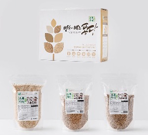 [어울림] 현미통보리통밀을 구수하고 부드럽게 구운잡곡 선물세트 4kg