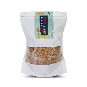 안성들풀) 정가네 찰보리 누룽지 3kg 무첨가 국내산 쌀 100% 누룽지