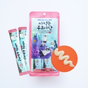 하리 짜먹는 후코이단 고양이 츄르 (연어)