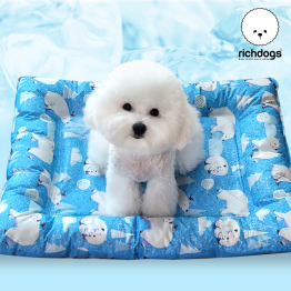 리치독스 강아지쿨매트 고양이 쿨매트 북극곰 방석