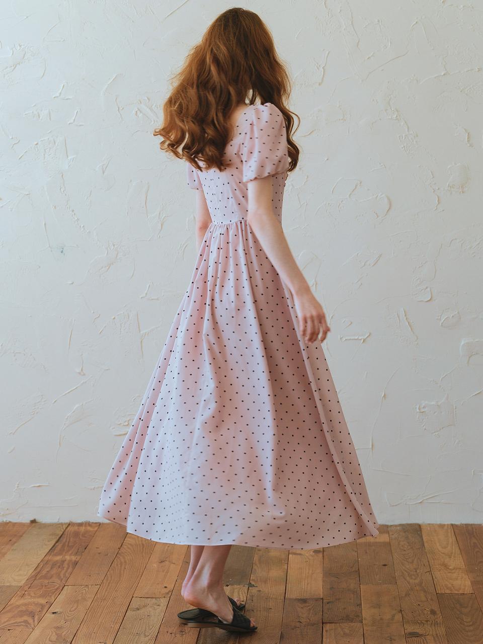 ★Cest Moidew★ Cest_Sweet polka dot puff sleeve dress Cest_Sweet polka dot puff sleeve dress