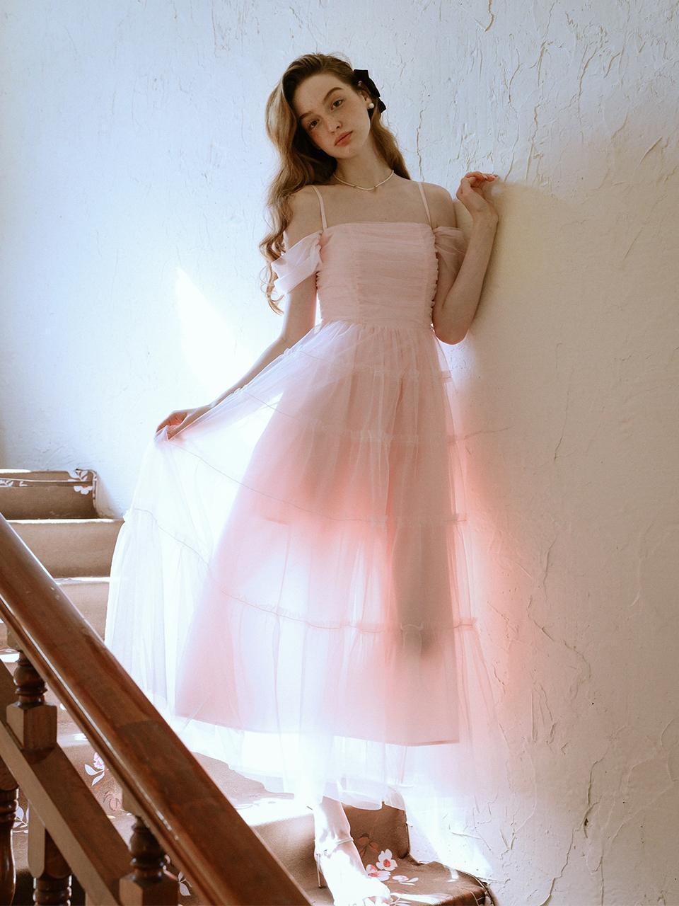 ★Cest Moidew★ Cest_Pink fairy layered mesh dress Cest_Pink fairy layered mesh dress